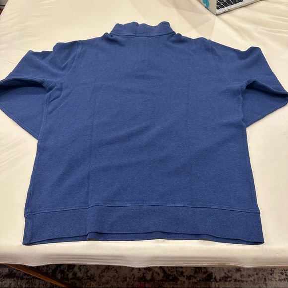 Polo Ralph Lauren Blue Half Zip Sweater - Picture 9 of 10